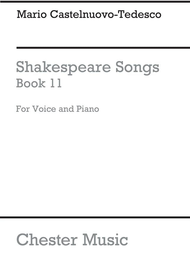 Shakespeare Songs Book 11